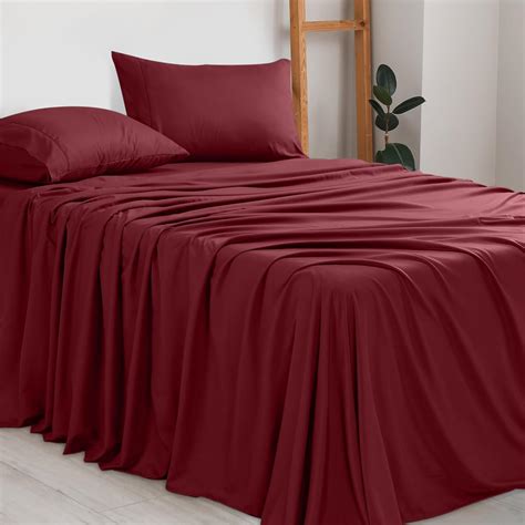 Amazon.com: Utopia Bedding Queen Sheet Set - Brushed Microfiber - Soft ...