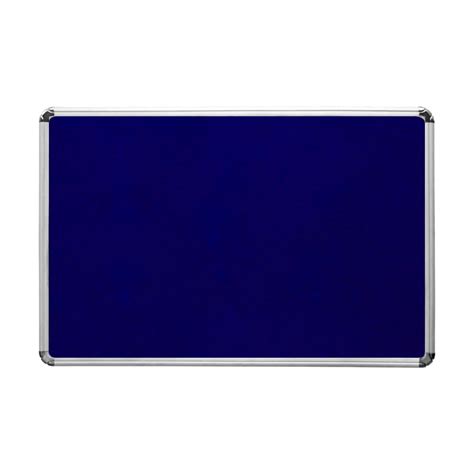 ALKOSIGN Astra Chrome Felt Notice Board -BLUE (3FT x 5FT) | Bulletin ...