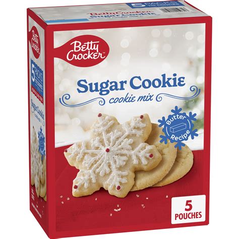 Wheat Free? Betty Crocker Sugar Cookie Mix, 5 Packs, Makes 110 Cookies ...