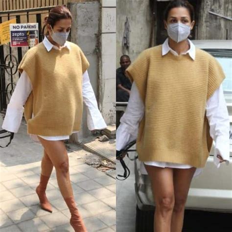 Malaika Arora gets massively trolled for wearing a short shirt dress ...