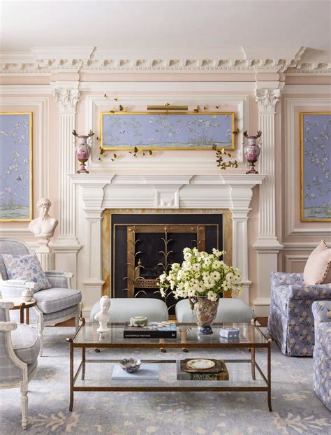 Living Room With White Crown Moldings Using Moulding To Make Small
