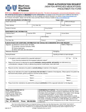 Fillable Online Prior Authorization Request (New FDA-Approved ...
