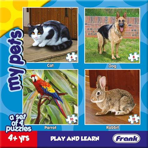 Buy Frank My Pets Puzzle for 4 Year Old Kids And Above Online at Best ...