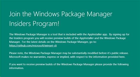 Windows Package Manager 1.0.11692 - Software Updates - Nsane Forums