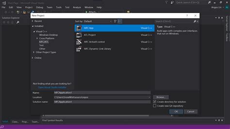 MFC Project Examples 的图像结果