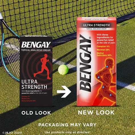 Bengay Ultra Strength Topical Pain Relief Cream, Non-Greasy Analgesic ...