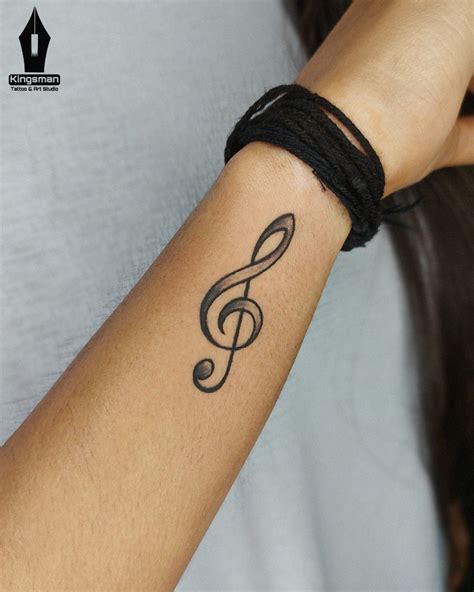 Image result for Music Note Tattoo Designs