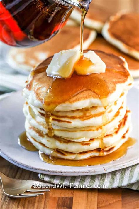 Easy Homemade Pancakes From Scratch - Homemade Ftempo