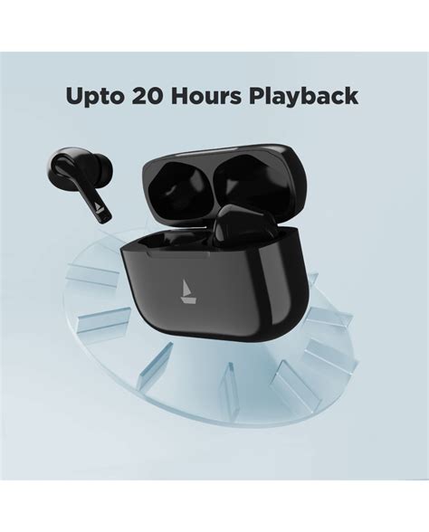 boAt Airdopes 163 Bluetooth Headset (Active Black, True Wireless)