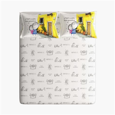 Buy PORTICO Happiness Is Cotton 164TC Printed 3Pcs Super King Bedsheet ...