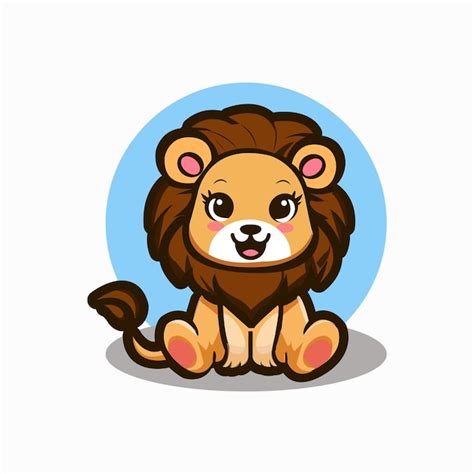 Lion lines logo design | Premium Vector