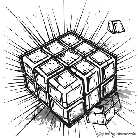 Coloring Pages Rubik's Cube [2025]