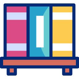Bookshelf Animated Icon | Free education Animated Icon