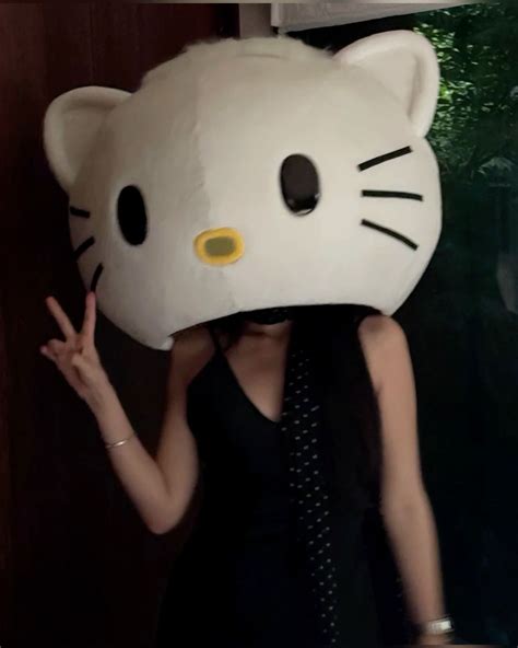 hello kitty costume and mask | Hello kitty costume, Hello kitty ...