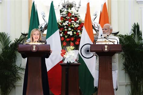 India-Italy relations hit a new high with Meloni’s visit THE NEW INDIAN ...