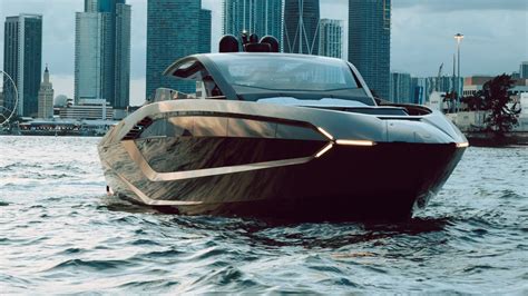The First Lamborghini Yacht Has Arrived in the US | Architectural Digest