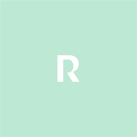 Um modelo com uma letra branca r nele | Vetor Premium