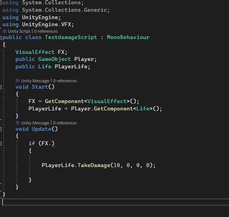 Image result for Unity Player Health and Damage Script