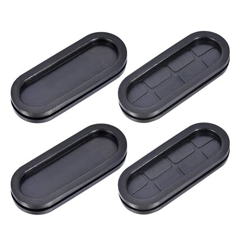 uxcell Wire Protector Oil Resistant Armature Oval Rubber Grommets ...