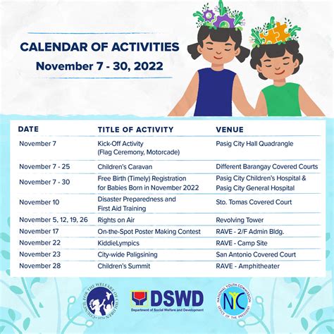 Celebration of the 30th Anniversary of the National Children's Month ...