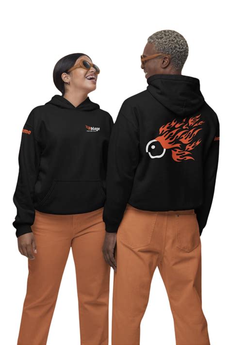 Blaze | Hoodie | Black – Inme-Youreka Merch