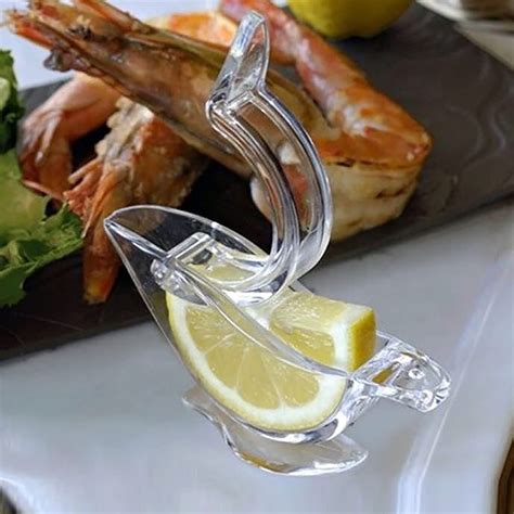 Buy Manual Lemon Juicer, Acrylic Manual Lemon Slice Squeezer, Portable ...