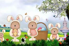 Image result for Easter Bunny Colourful