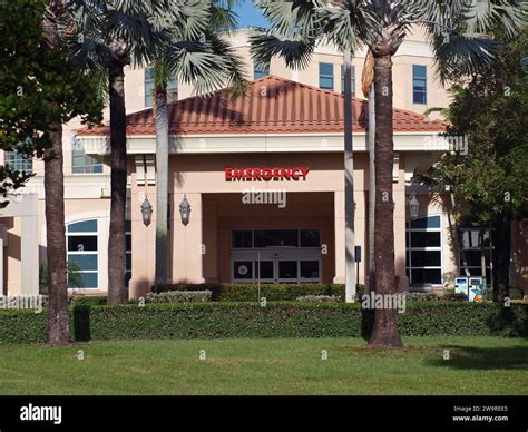 Miami, Florida, United States - December 29, 2023: Emergency Department ...