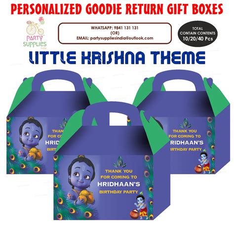 Little Krishna Theme Cupcake Topper | Birthday Celebration items online ...