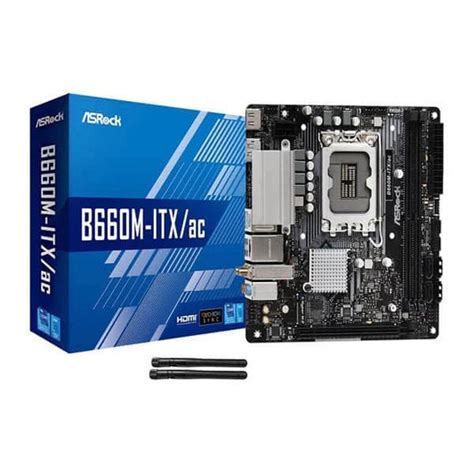 Buy ASROCK B660M ITX/AC Wifi DDR4 Intel Motherboard | Elitehubs.com ...