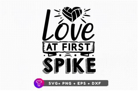 Love at First Spike Graphic by TinyactionShop · Creative Fabrica