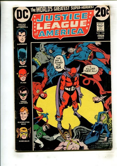Justice League of America #106 (4.0) Wolf in the Fold!! 1973 | Comic ...