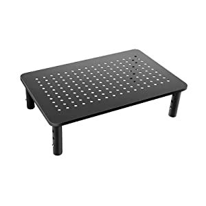 URBAN KINGS Monitor Stand Riser - 3 Height Adjustable Monitor Stand for ...