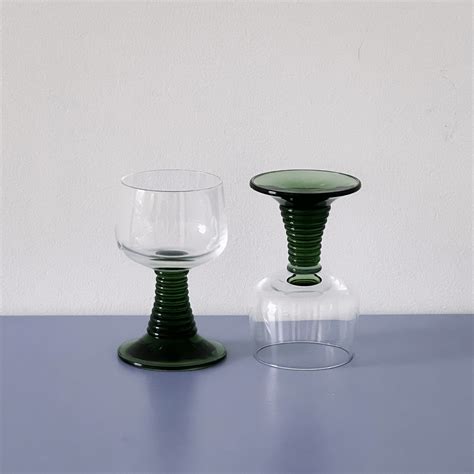 Vintage German Wine Glasses / Pair – BTWEEN SPACES