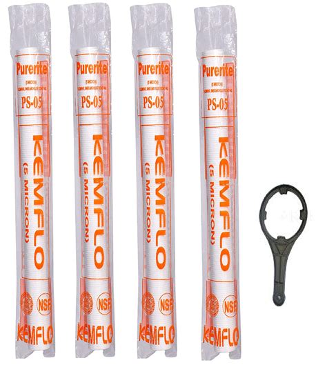 IONIX Kemflow Imported 20-inch Grooved Type Spun Filters, Spun Filter ...