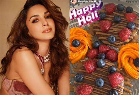 Kiara Advani begins her Holi morning on a sweet note - IBTimes India