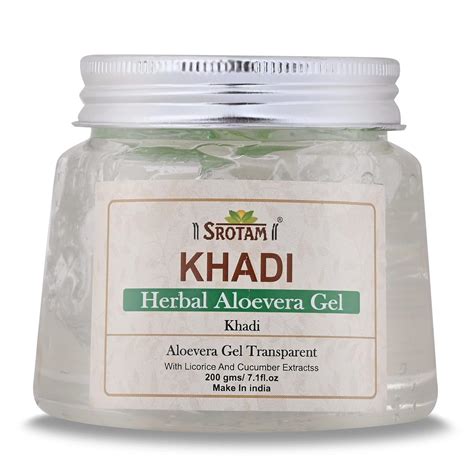 Srotam Premium Aloe Vera Gel - Moisturizer for Face, Skin, and Hair ...