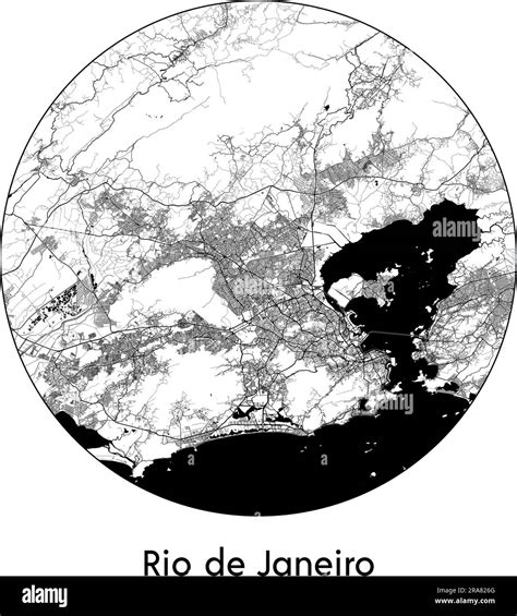 Rio map Black and White Stock Photos & Images - Alamy