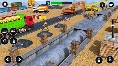 Construction Simulator Game: Operate Forklift Excavator Crane Loader ...