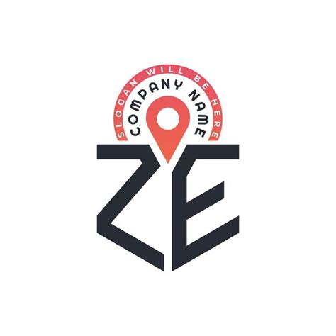 Ze location logo design for human resources recruitment and navigation ...