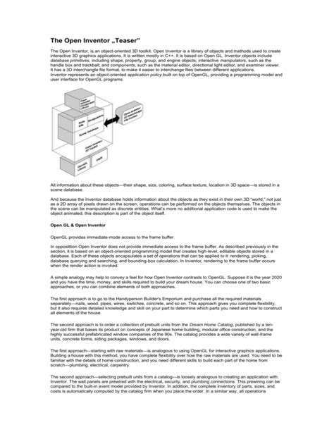 Image result for Open Inventor Software