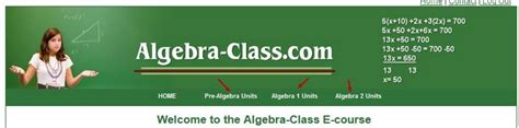Image result for Free Algebra Video-Tutorials