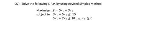 Image result for Solve the LPP Using Simplex Method
