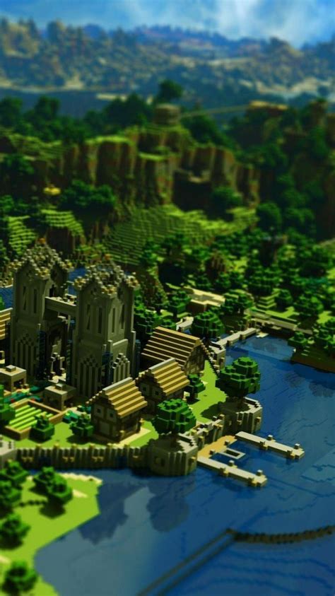 Image result for Minecraft Landscape Background