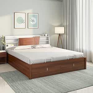 Nilkamal Slew Premier Storage Bed | Headboard Storage | 1 Year Warranty ...