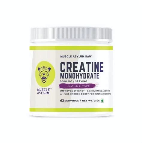 Buy Muscle Asylum Creatine Monohydrate - Sports Nutrition