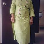 Buy Kurti Junction Women's Rayon A-Line Kurta (ABI-1129-M_Yellow_Medium ...