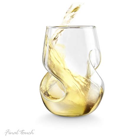 CKB LTD | Final Touch Conundrum White Wine Glasses