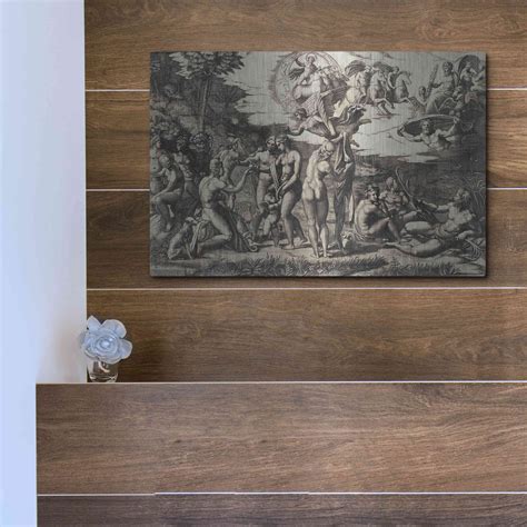 Buy Luxe Metal Art 'The Judgment of Paris' by Raphael and Raimondi ...