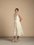 Laguna Ruffle Dress: Shop Elegant Tiered Midi Dresses